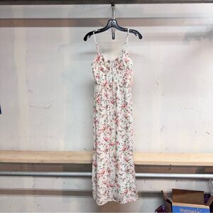 Inspired hearts thin strap floral dress size small new with tag